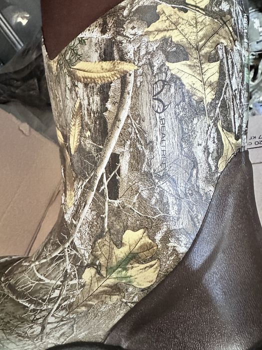 Сапоги неопрен-резинові військові,мисливець  39-46р Realtree Edge