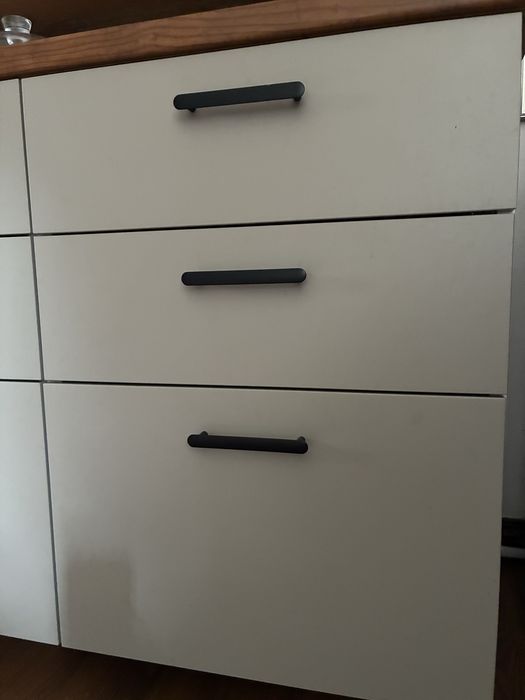 Fronty Havstorp beżowy z uchwytami Nydala