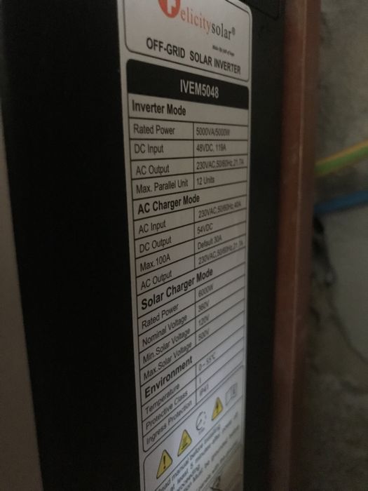 Инвертор гибридный, островной