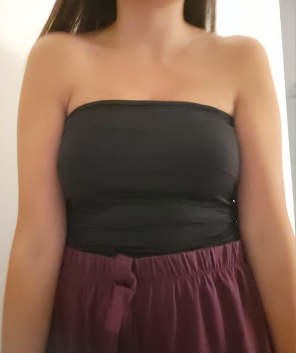 Top cai-cai preto | Zara