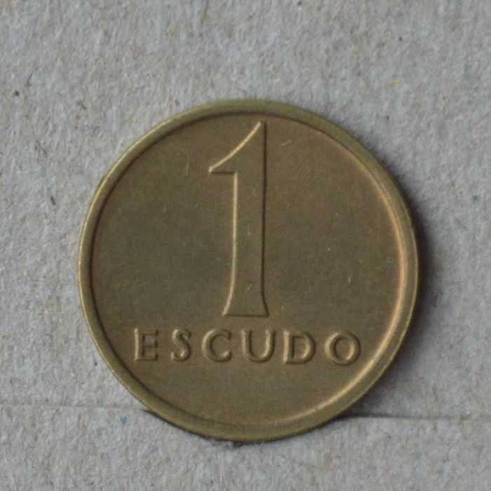 Portugal 1 escudo  1985 números da data mais grossos- olx X10638