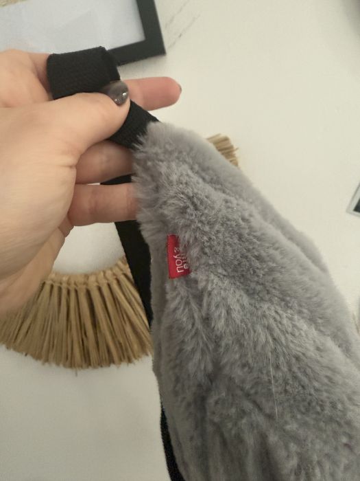 Futrzana torebka nerka Home&You nieużywana