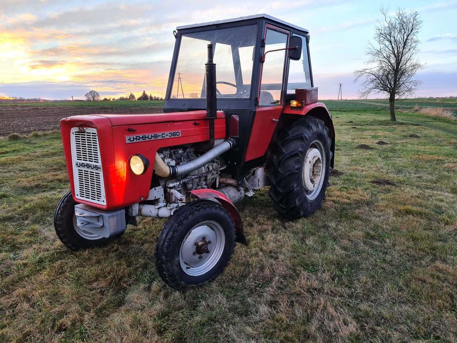 Ciągnik rolniczy URSUS c-360 zarejestrowany