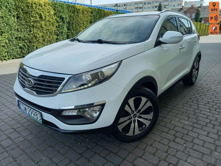 Kia Sportage 1.7CDRI 6-Bieg Ledy Duża Nawigacja Klimatronik Tempomat Zarejestrowana
