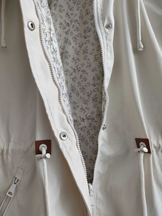 Parker impermeável reversível senhora Bege claro - Nova