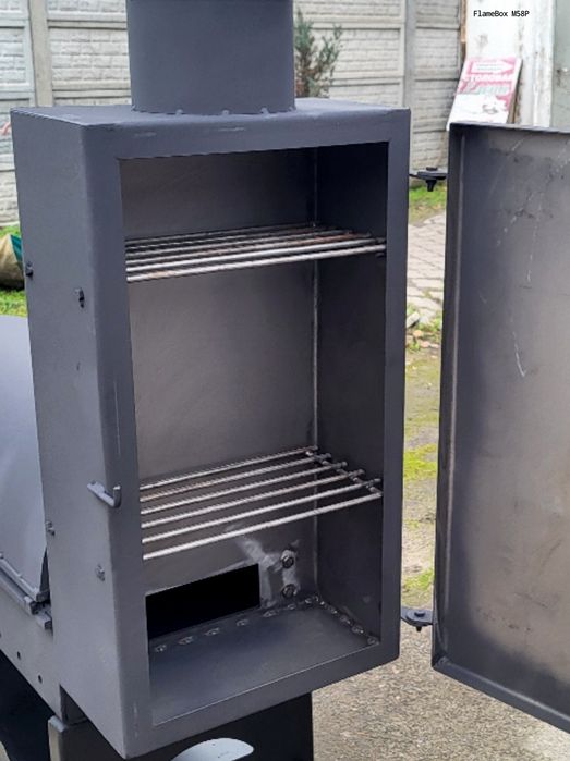 • 5 мм • ВІД ЗАВОДУ • Мангал 4в1 • Гриль Смокер з Пічкою під Казан