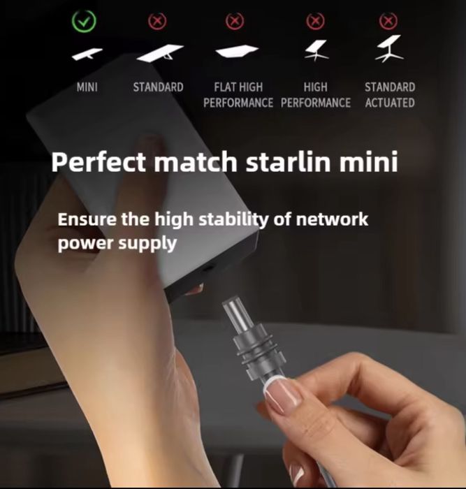 Кабель старлінк Starlink Mini автомобільний зарядний кабель