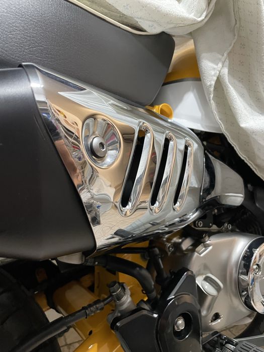 Chapa sileciador escape honda monkey