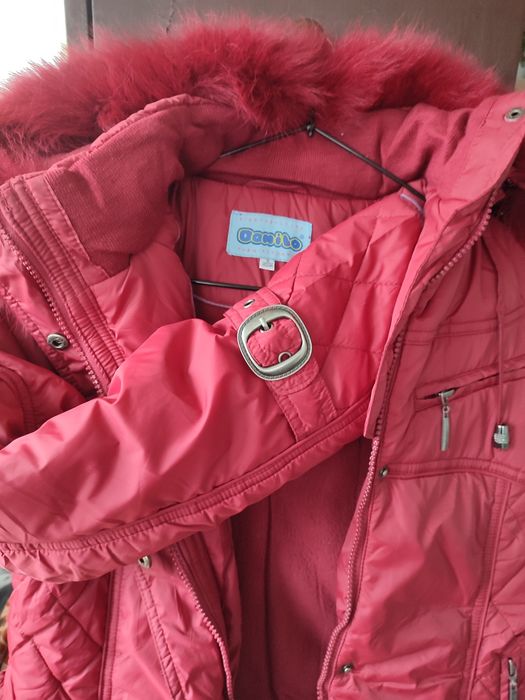 Зимове дитячо-підліткове пальто,на зріст до 150-160 см