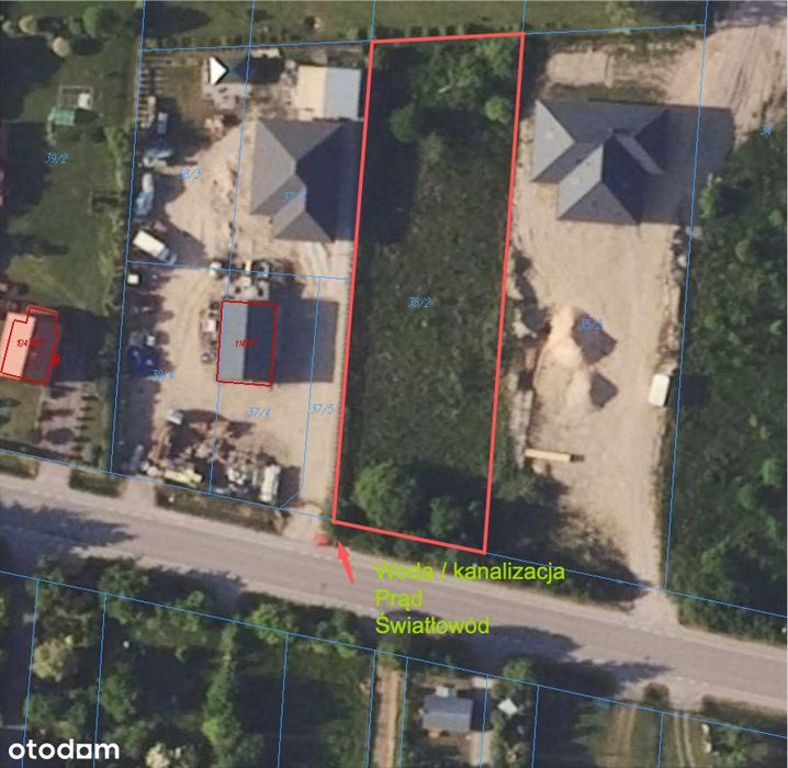 Atrakcyjna Działka z Pełnym Uzbrojeniem - Studzianki, 1726m2