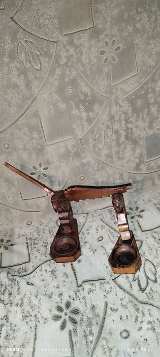 Sprzedam popielniczkę drewnianą kształt orła myśl góralska