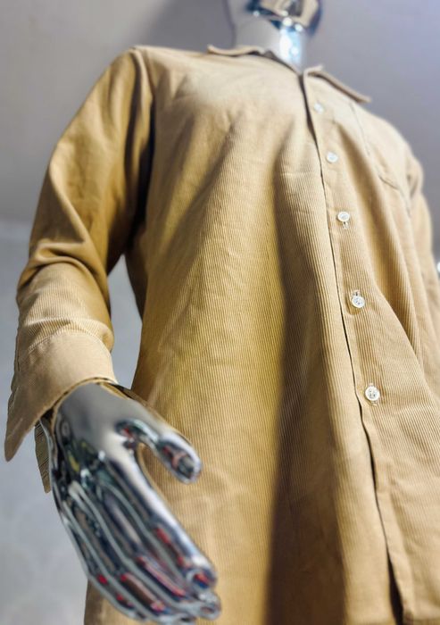 Koszula Sztruksowa Vintage 1980 rok rozmiar L