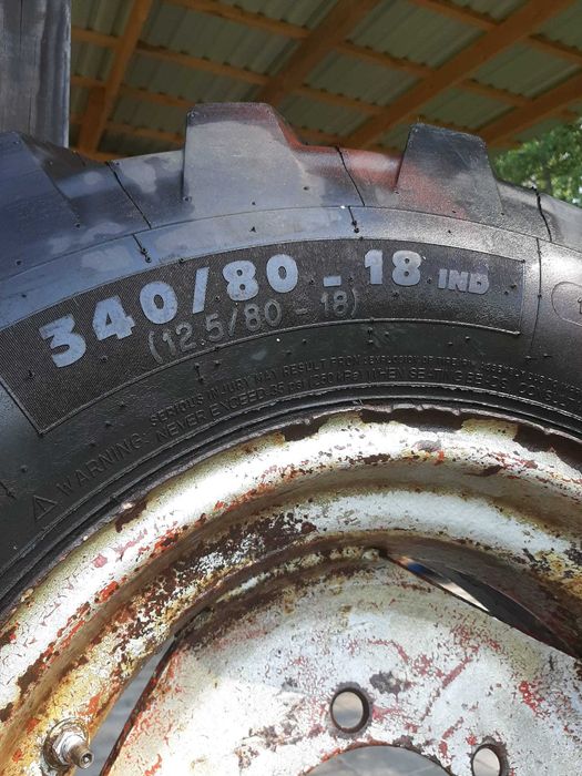 Koła Kramer 312 / dwie sztuki z felgami 340/80_18 / (12,5/80-18)