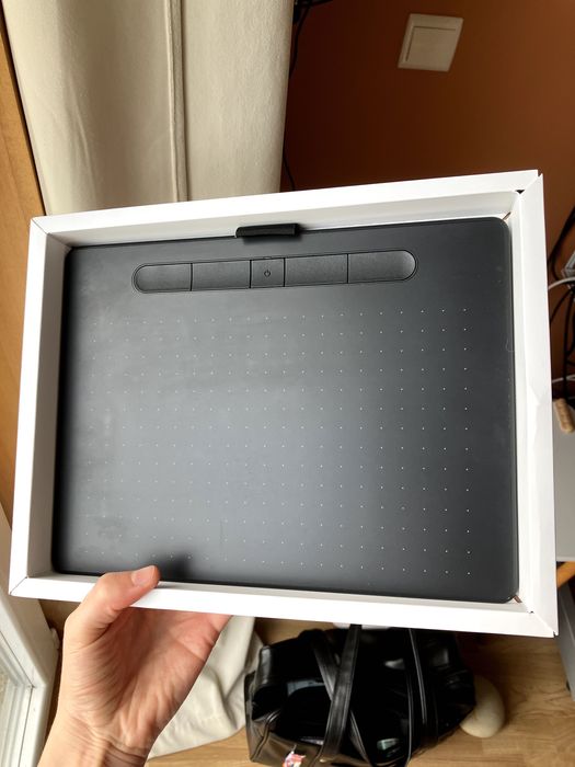 Wacom Intuos M Black Mesa Gráfica Desenho Digital + Caneta + Cabo USB | Como Nova + Caixa Original + Acessórios Originais