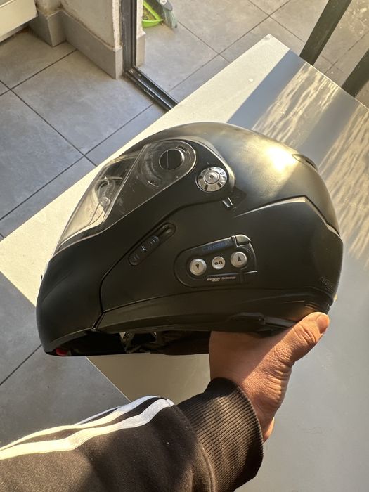 Classic n-com  capa de moto vehicle