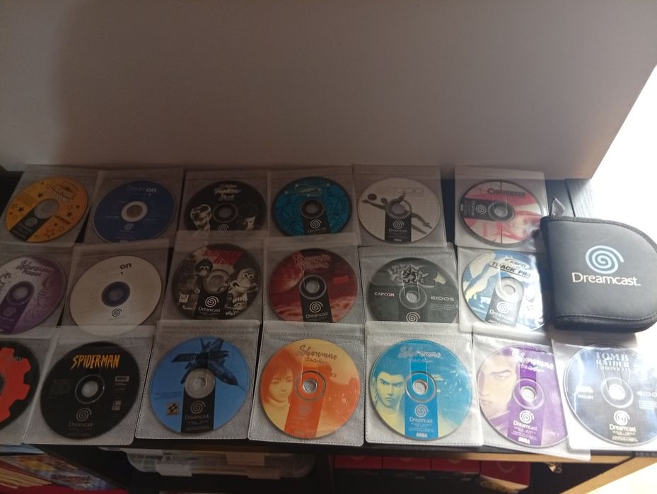 Conjunto de jogos sega Dreamcast
