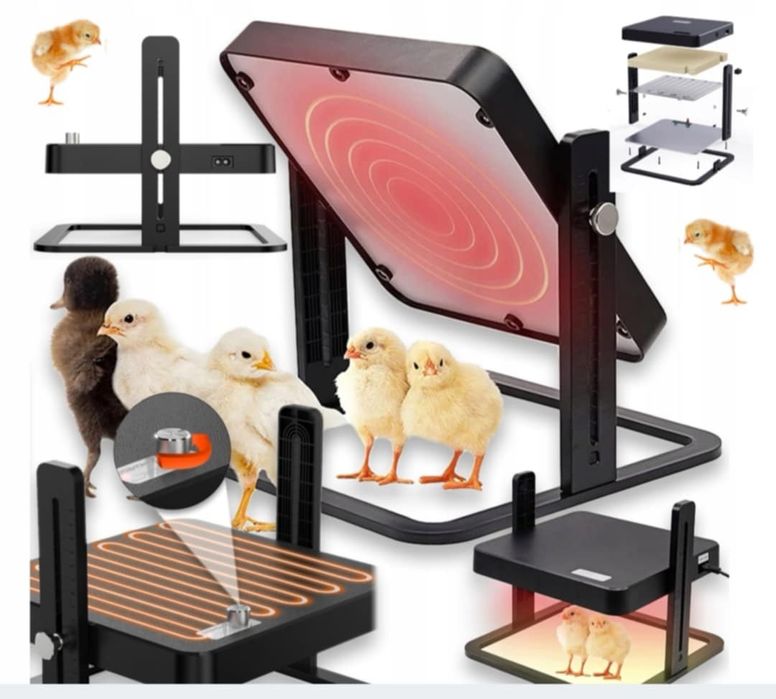Płyta grzewcza dla piskląt 18 W regulator temperatury