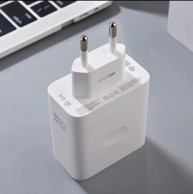 НОВИЙ Швидкісний зарядний пристрій 80W,OnePlus,Oppo,Realme.