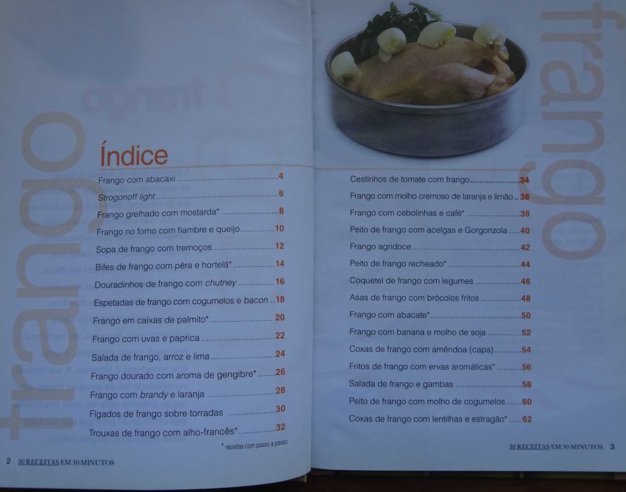 Frango - 30 Receitas em 30 Minutos