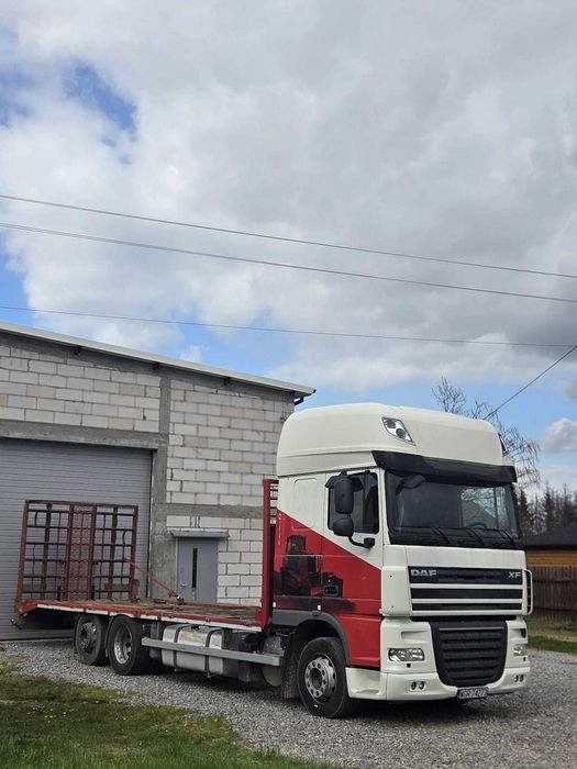 Daf 105 XF 460 laweta oś podnoszona cały na poduszkach