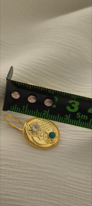 Brincos antigos em prata