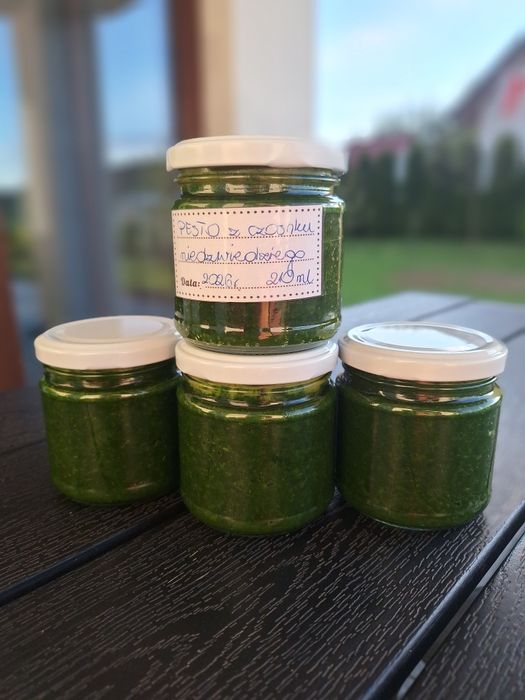 Pesto z czosnku niedźwiedziego [4 szt]