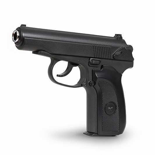 Якісний дитячий металевий пістолет Макaрова ПМ Galaxy G29B "Чорний"