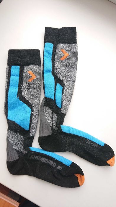 Носки X-socks Snowboard от X-BIONIC с шерстью мериноса (merino wool).