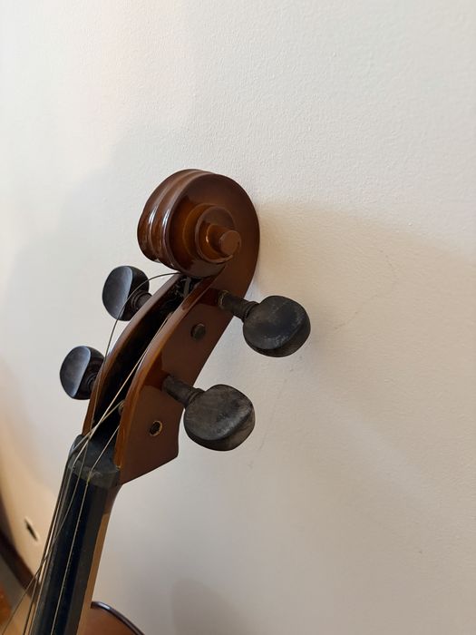 Violoncelo 4/4 (Tamanho Adulto) + Arco | Ótimo estado