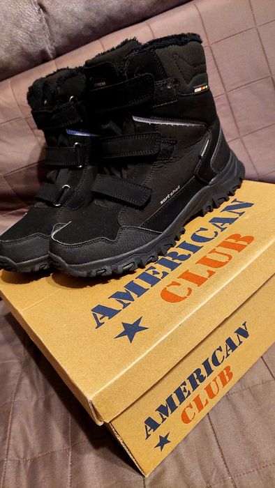 Термоботинки(хлопчик)American club