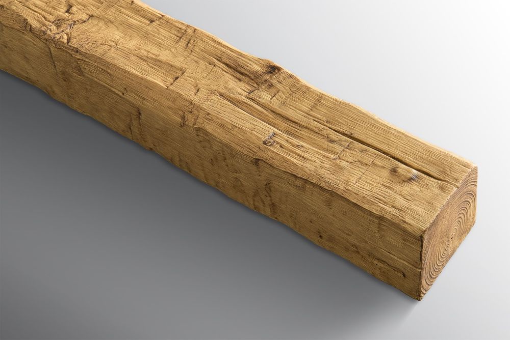 Belka Rustykalna PUR - Dąb Naturalny 2x 4 metry