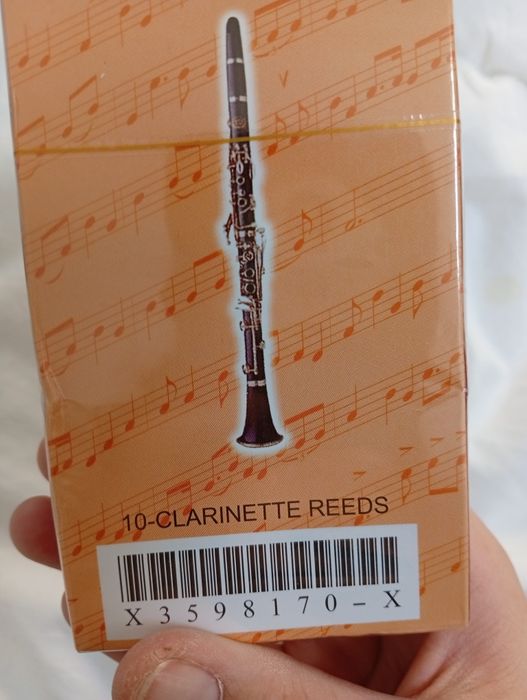 Palhetas para clarinete 2/