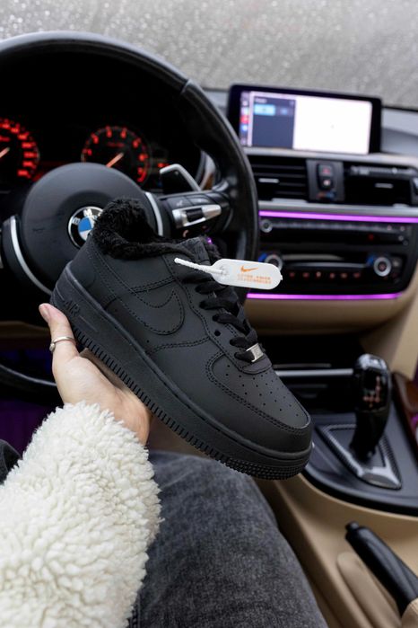 Кросівки Nike Air Force Premium FUR Кроссовки Найк Форс Хутро (36-45)