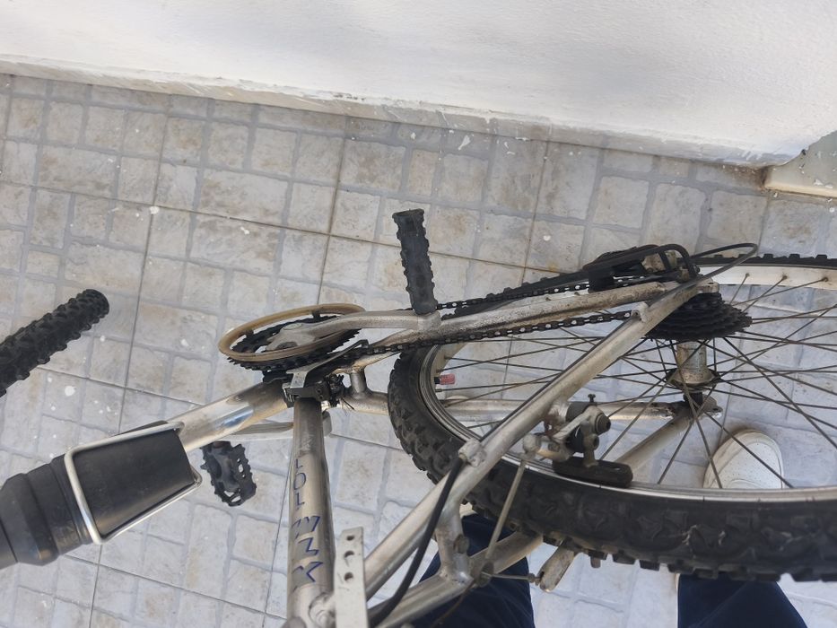 Vendo bicicleta em alumínio