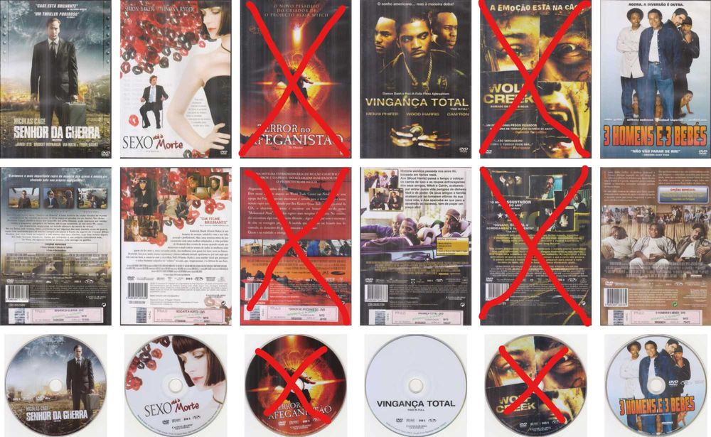 Filmes CastelloLopes Multimédia – 38 DVDs