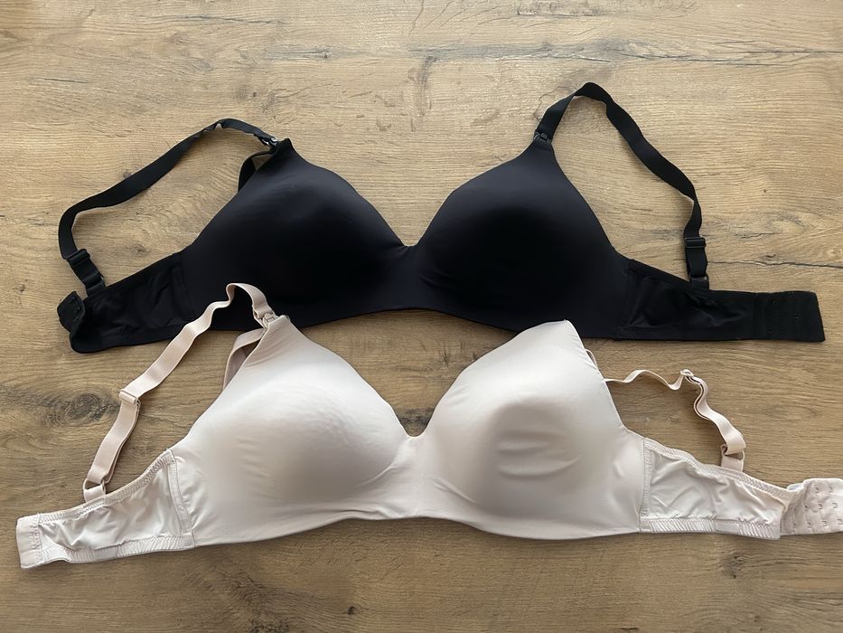 Usztywniany biustonosz do karmienia x2 - H&M, rozmiar 80E