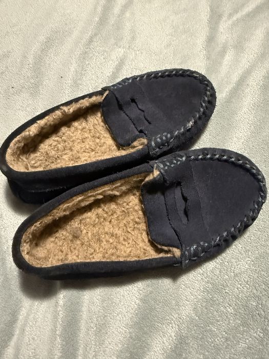 Детские слипоны из натуральной овчины