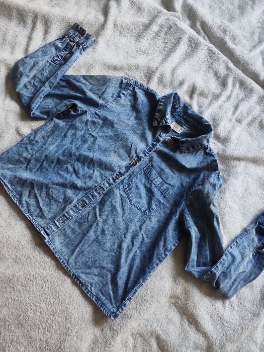 Koszula jeansowa 100% bawełna