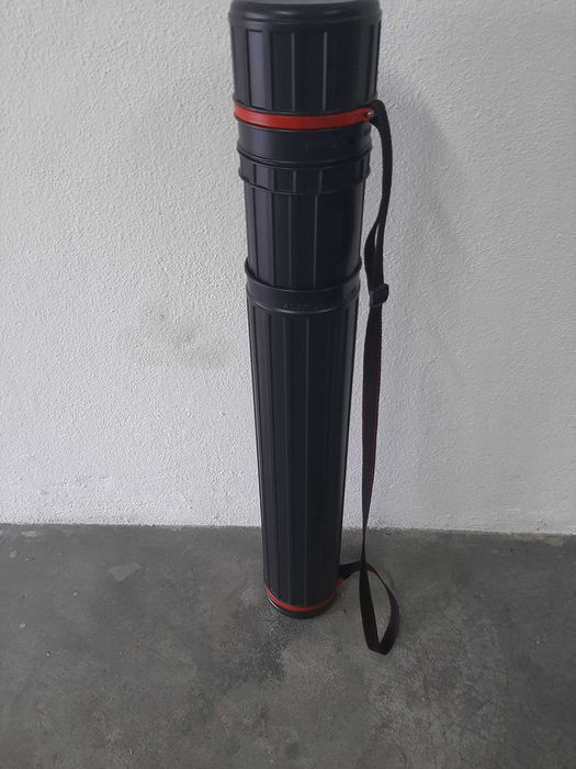 Tubo Extensível de Transporte de Mapas, Plantas, Cartazes