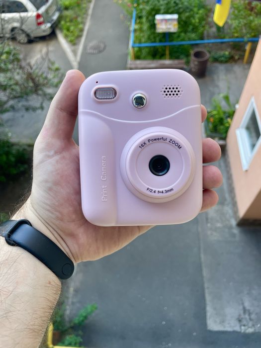 ВІДМІННА ЯКІСТЬ, Дитячий фотоапарат миттєвого друку, міні принтер