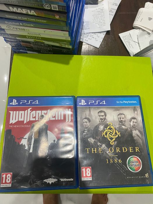 Vendo jogos PS4 em BOM ESTADO!
