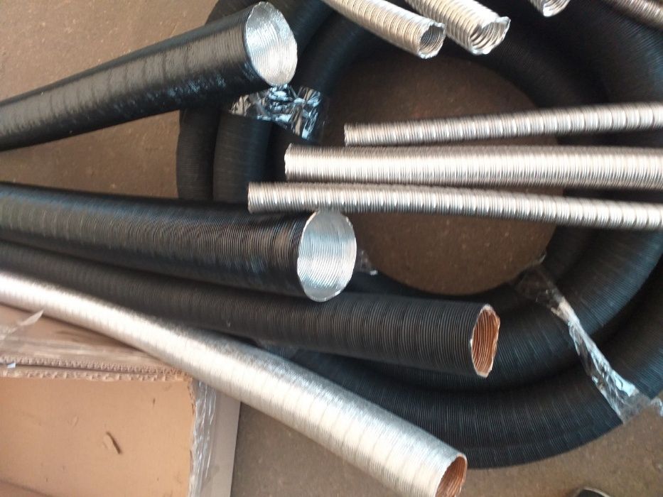 Гофра на автономку, нержавейка абгаз, гофра выхлопа на бензогенераторы