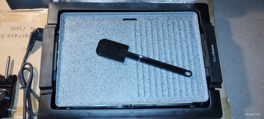 Cecotec Elektryczna płyta grillowa Tasty&Grill 2000 InoxStone