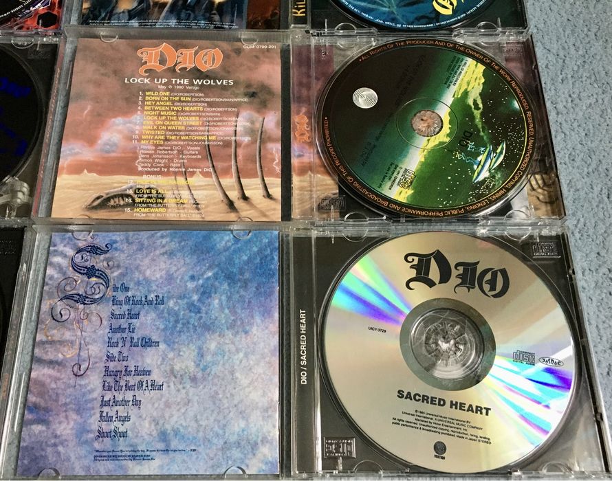 CD компакт диски  DIO