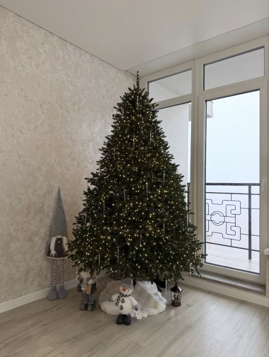 Штучна ялинка Альпійська зелена 2,3 м Siga Group сіга груп