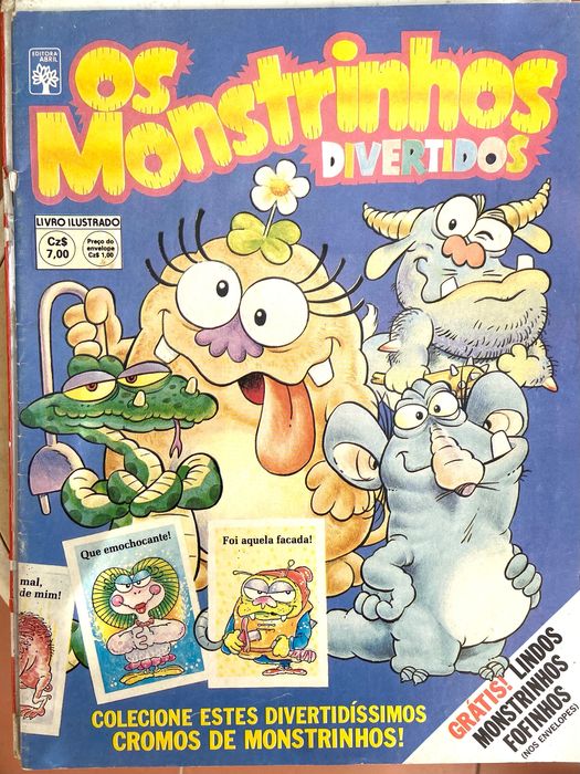 Caderneta Os Monstrinhos