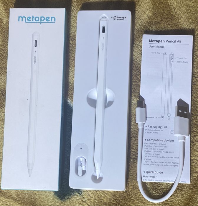 Стилус Metapen A8 для iPad 2018-2024 p, 399 грн.