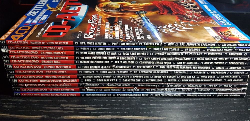 CD Action rok 2006  12 z 13 numerów