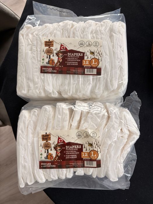 Papmersy dla dużego psa