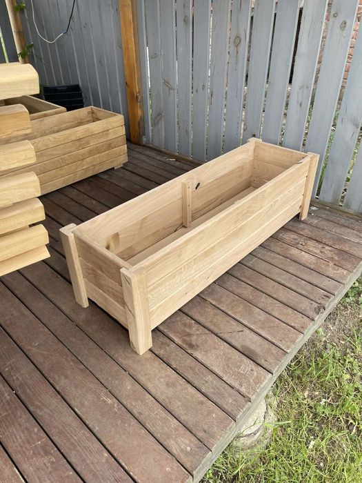 Donice ogrodowe debowe